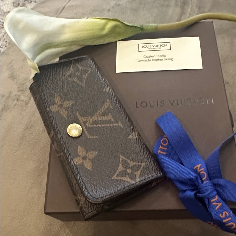 Louis Vuitton Monogram Brown Key Holder